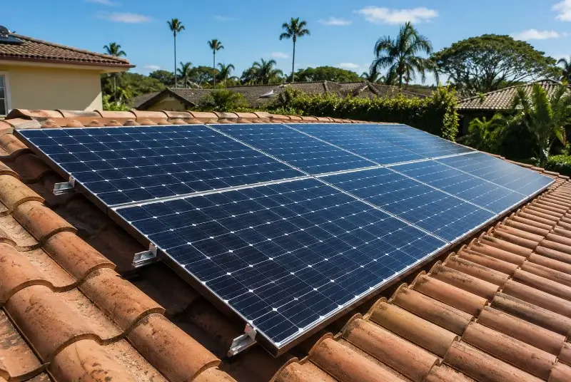 Installation de panneaux solaires à Puycelsi